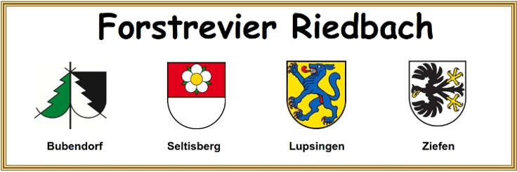 Forstrevier Riedbach, Seltisberg, Bubendorf, Ziefen, Lupsingen